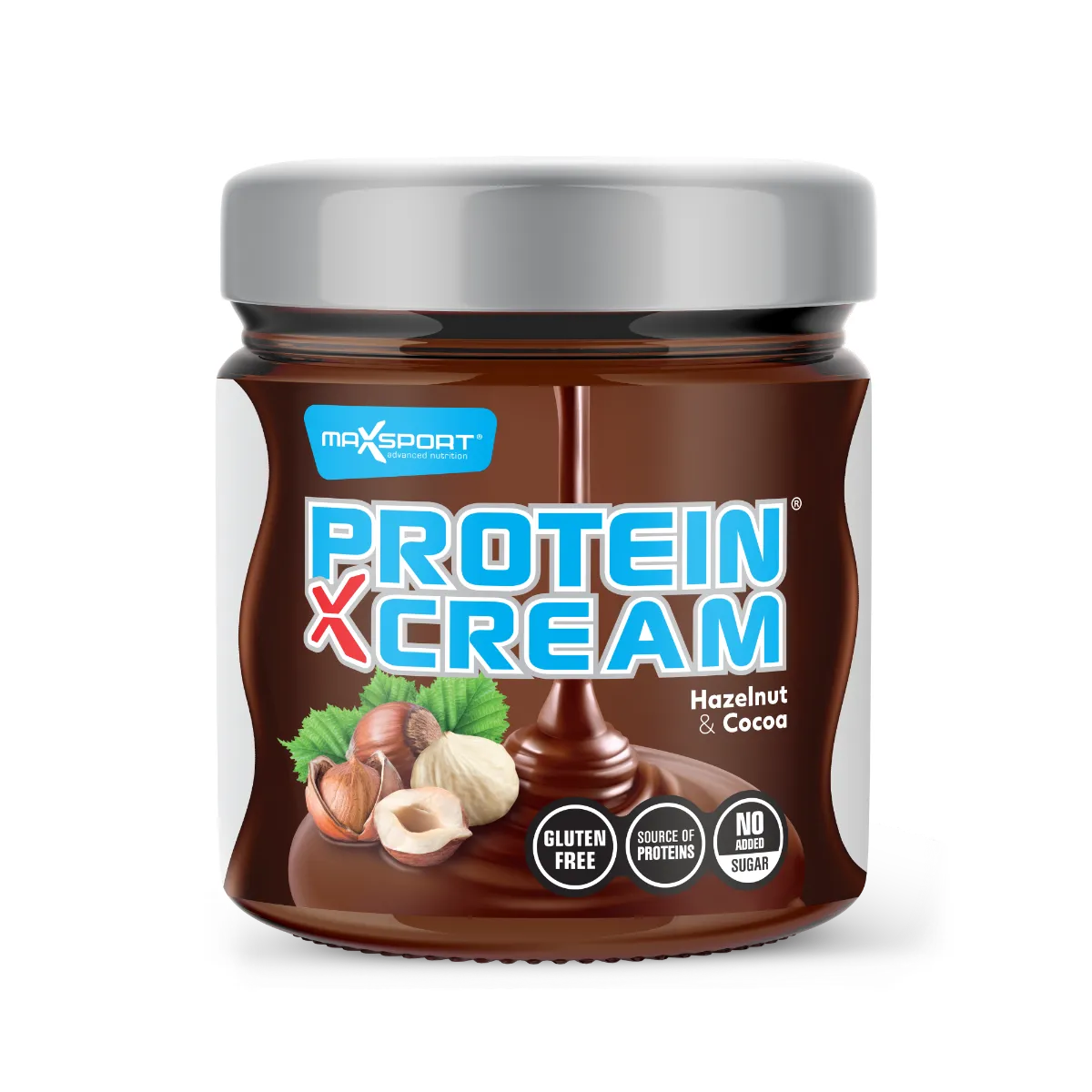 Max Sport Protein X-Cream oříšek a čokoláda 200 g