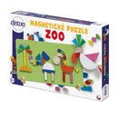 Detoa Magnetické puzzle ZOO