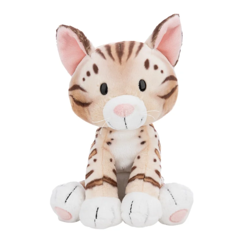 Nici Plyš Kočka bengálská 20cm, GREEN