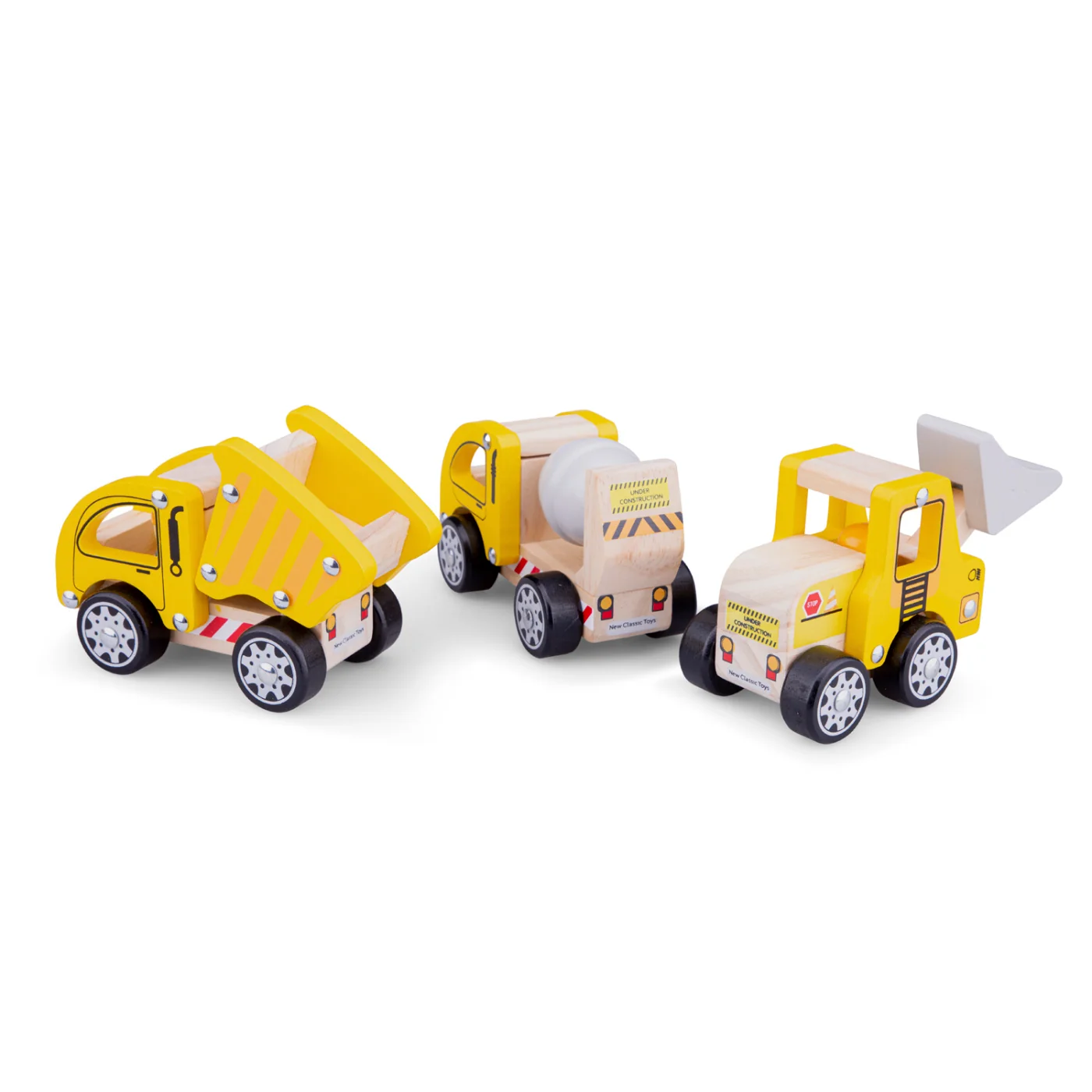 New Classic Toys Sada stavebních vozidel - 3 ks