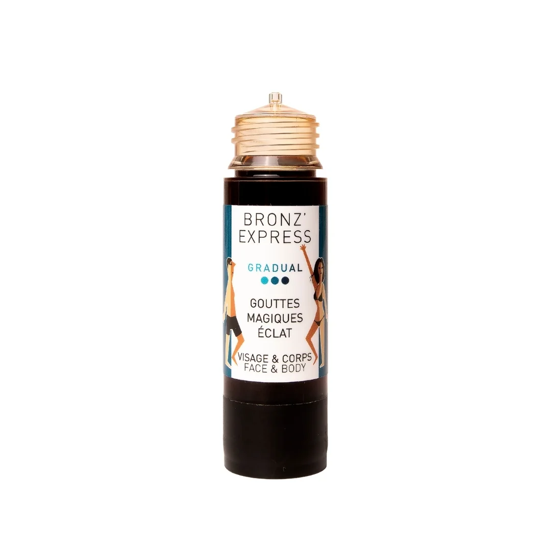 Bronz'Express Samoopalovací kapky na obličej a tělo 30 ml