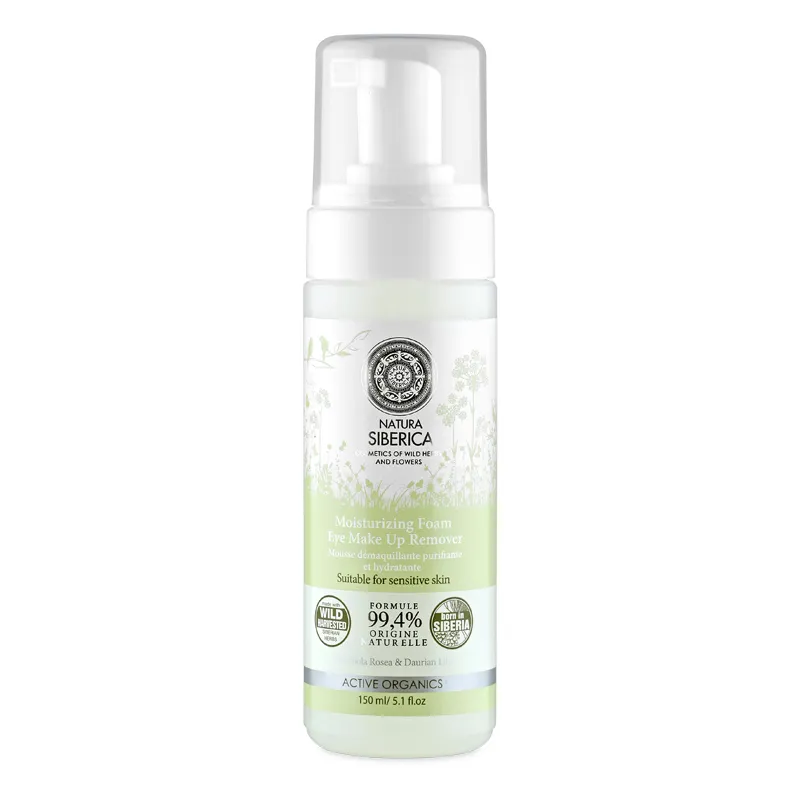 Natura Siberica Hydratační pěna k odličování očí 150 ml