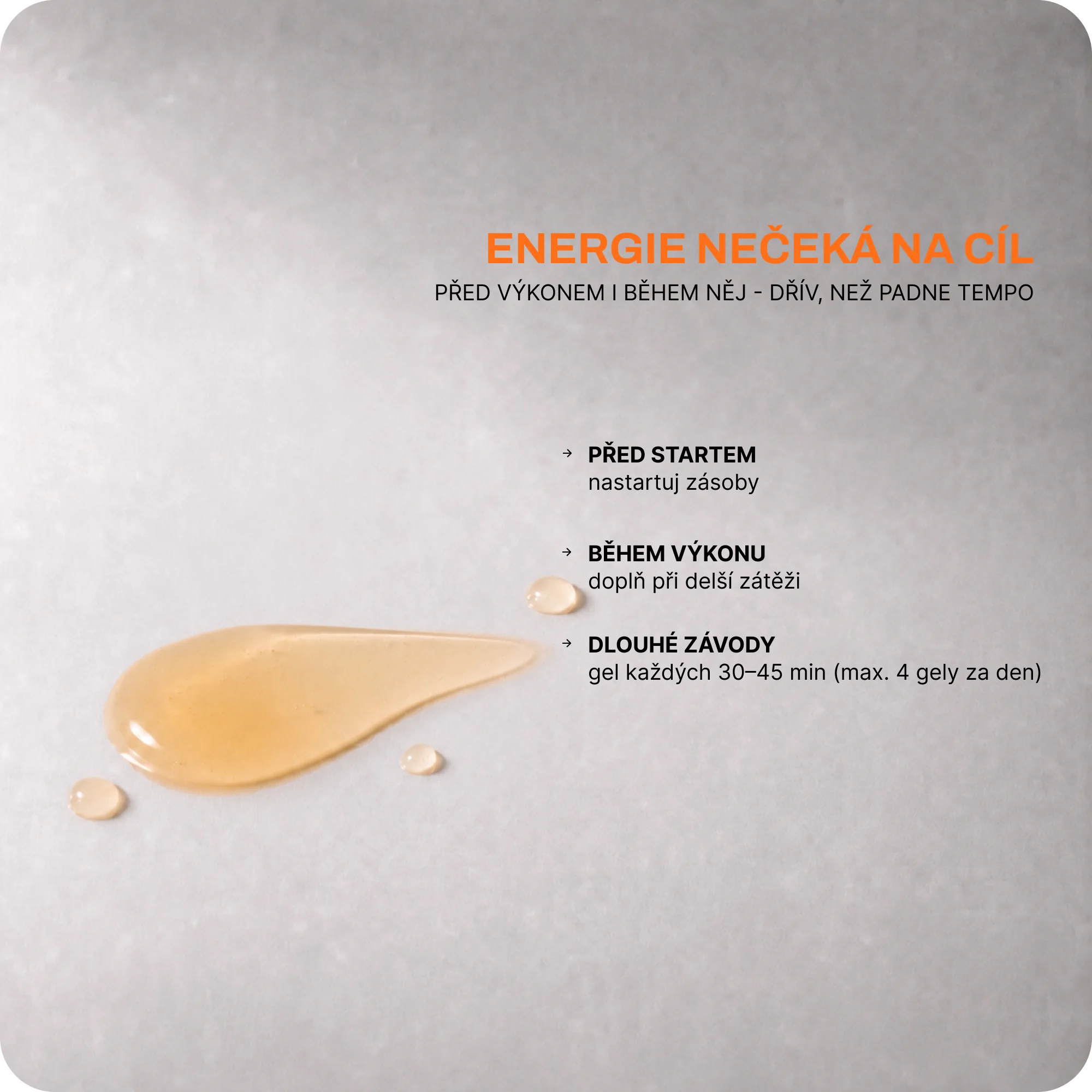 Pulse Performance Energy Gel Orange 40 g