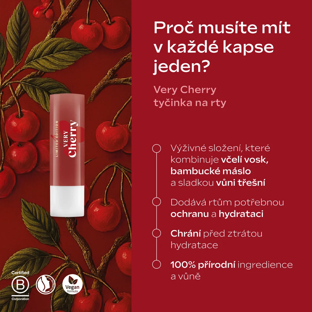 Weleda Very Very Cherry dárkový set 3 ks
