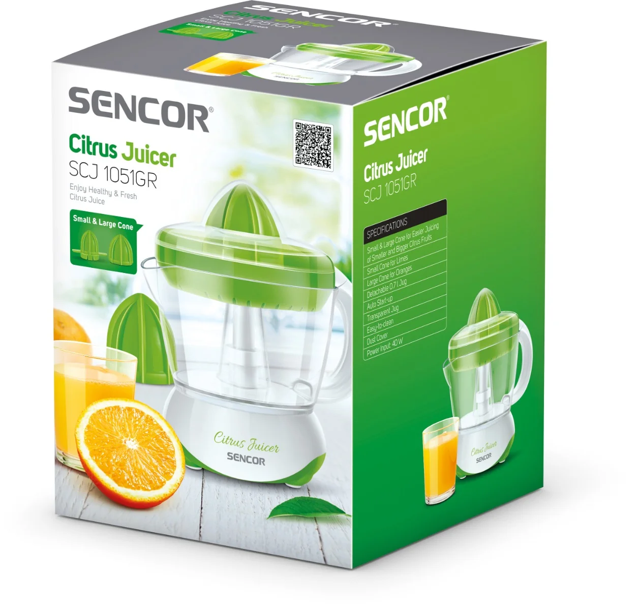 SENCOR SCJ 1051GR lis na citrusy