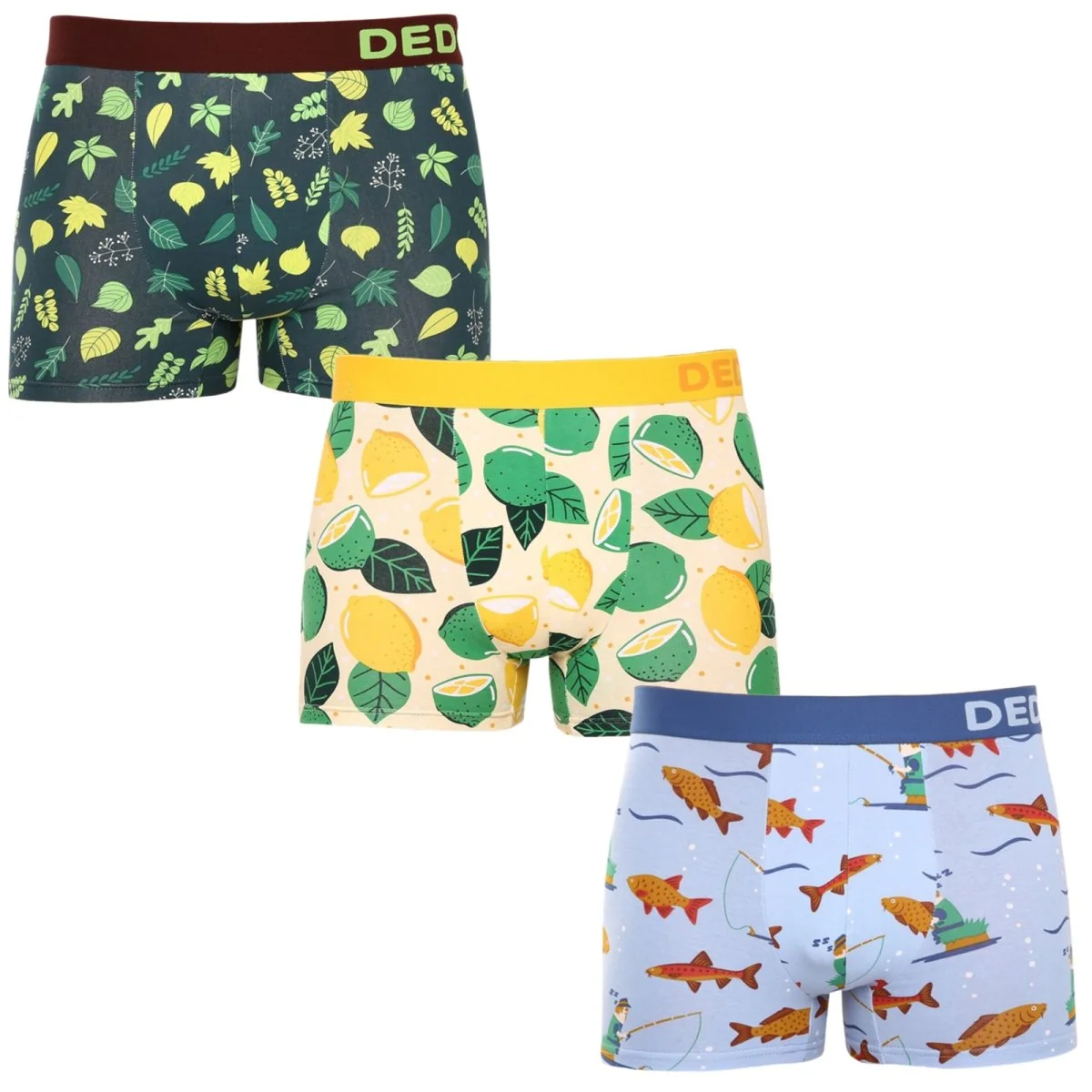 Dedoles 3PACK Veselé pánské boxerky (19813751563) M 