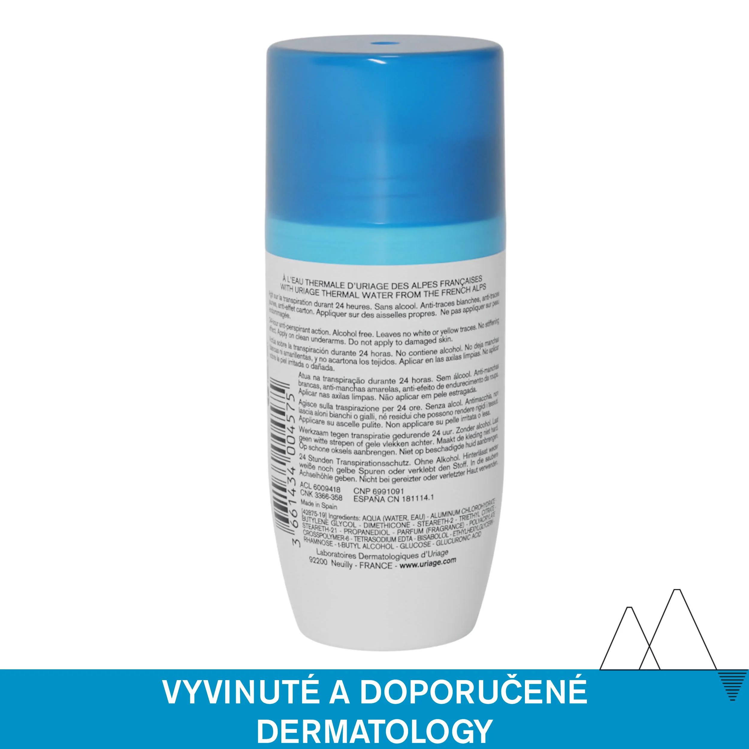 Uriage Antiperspirant Power 3 50 ml