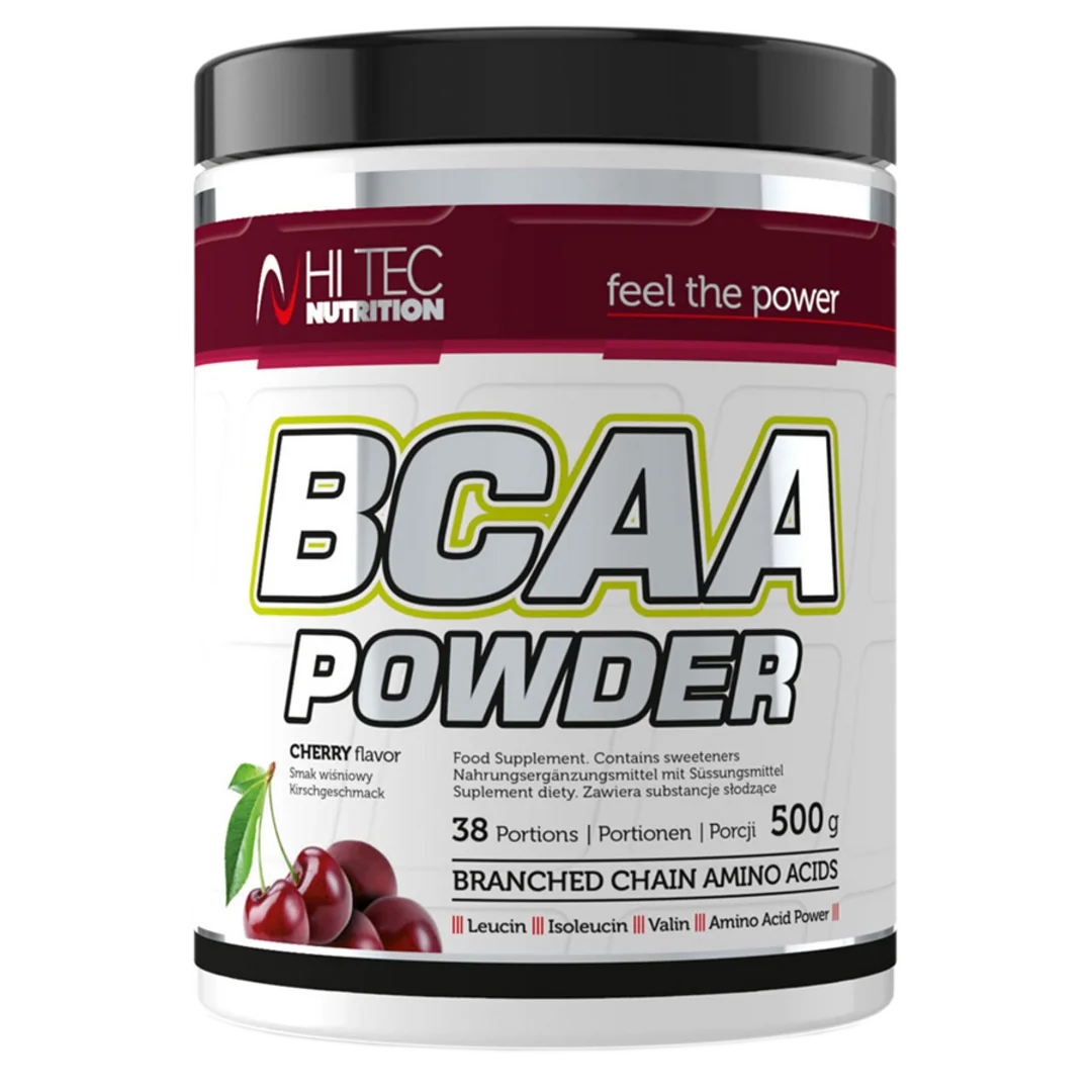 HiTec Nutrition BCAA Powder 500g - pomeranč