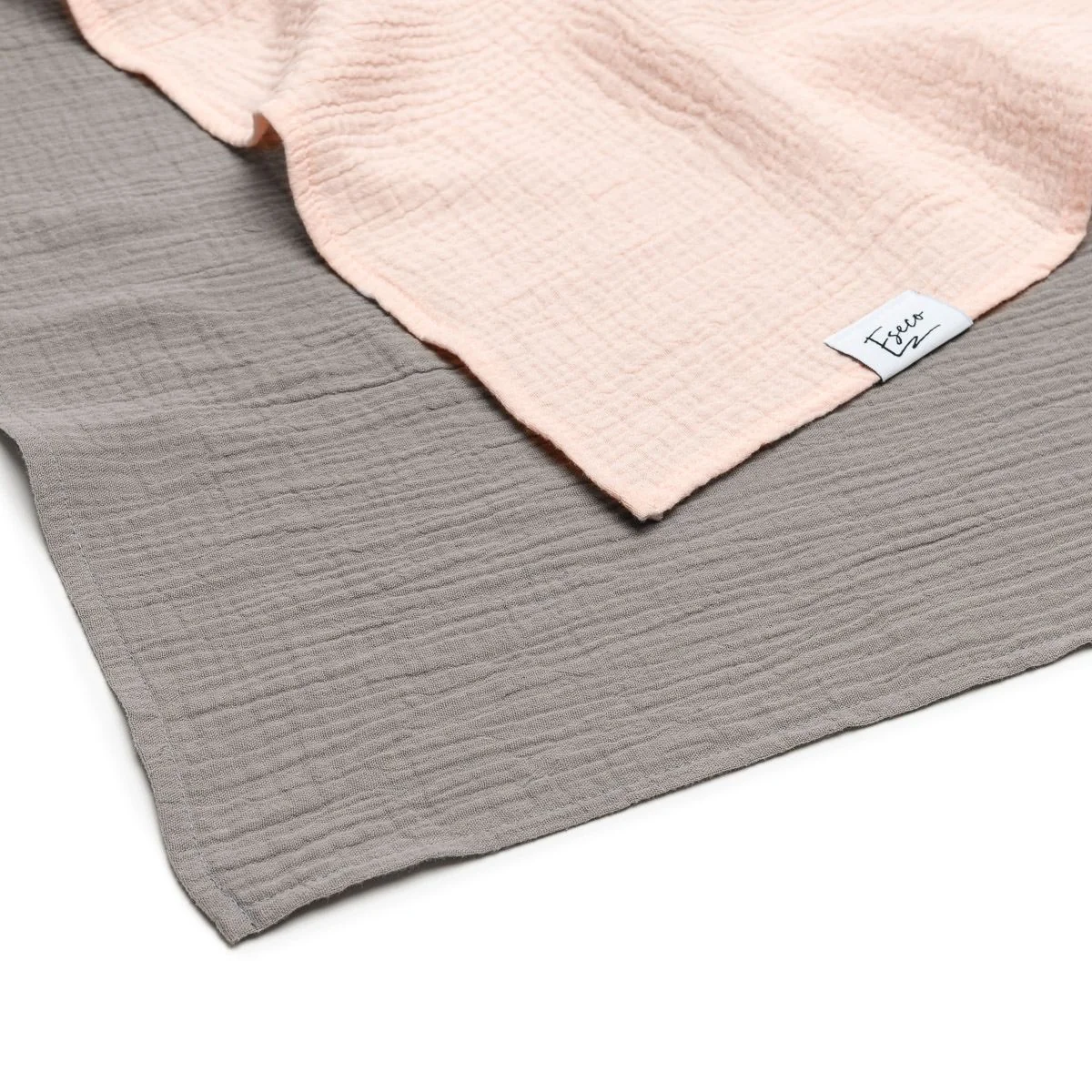 ESECO Mušelínové pleny 2 ks grey - pink
