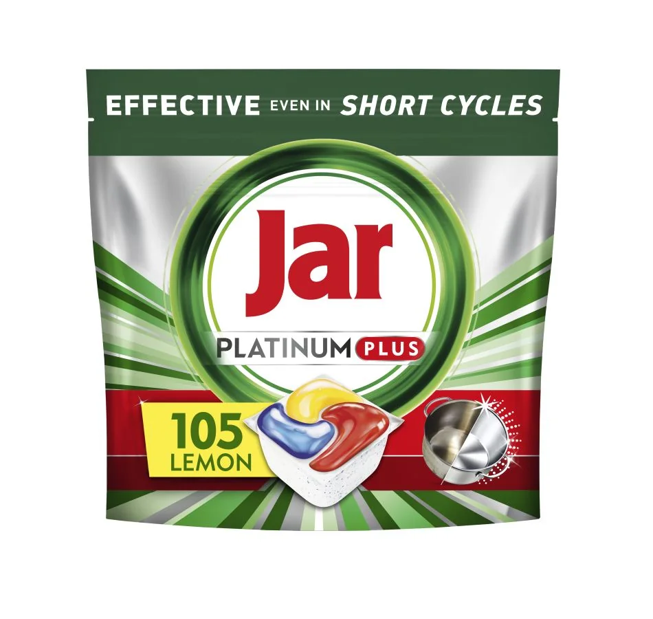 Jar Platinum Plus kapsle do myčky 105 ks