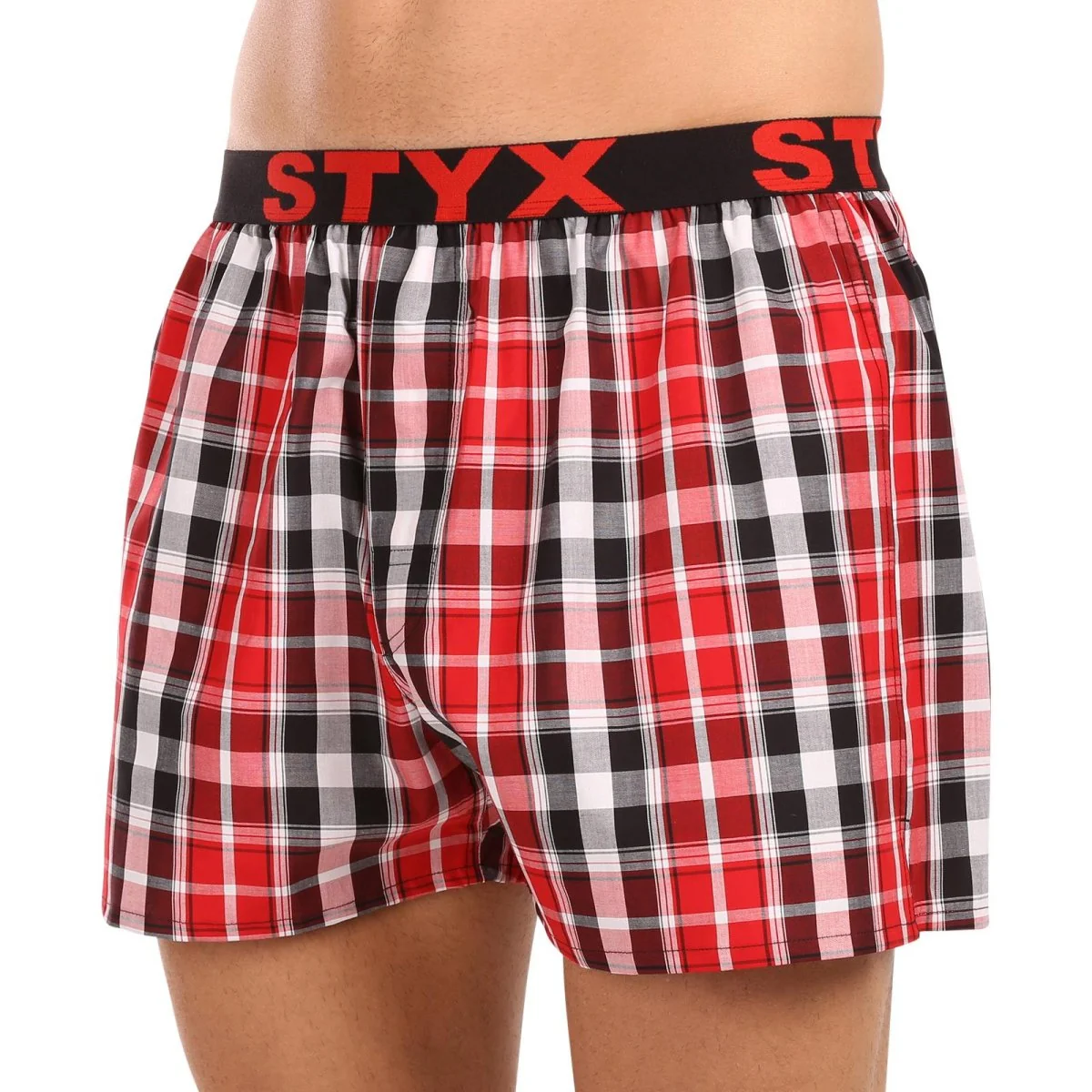 Styx Pánské trenky sportovní guma vícebarevné (B1035) XXL