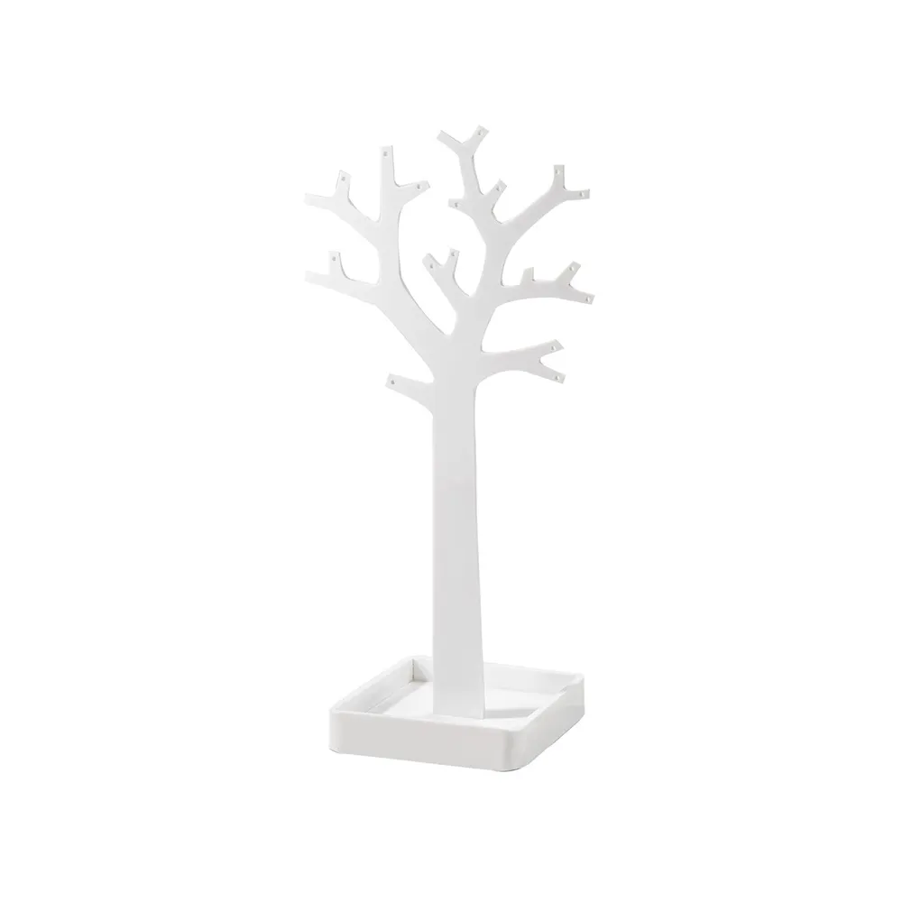 Compactor Stojan na šperky ve tvaru stromu bílý