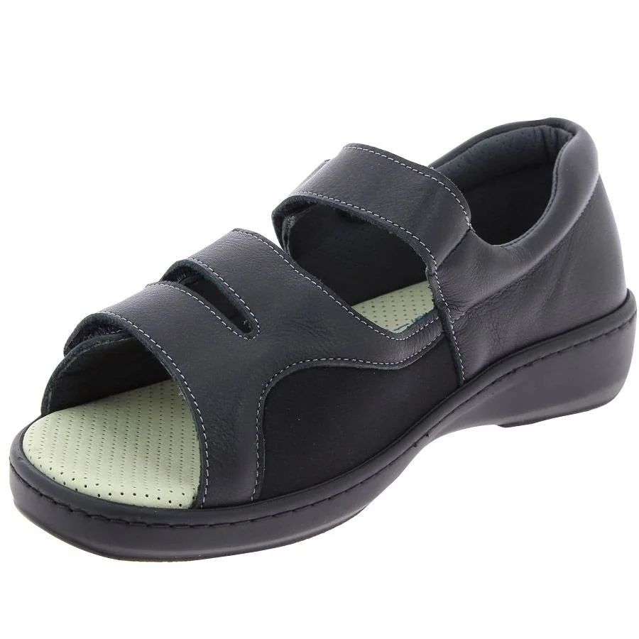 PodoWell ALBAN zdravotní sandál unisex černý, velikost: 39