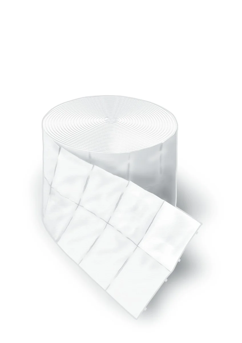Zelletten Tampony z buničité vaty 5 x 4 cm role 2x500 ks