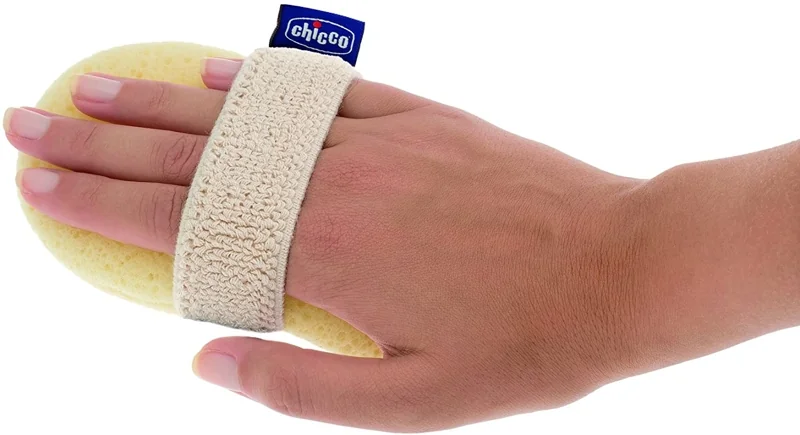 Chicco Houba/rukavice na koupání Baby Moments 1 ks