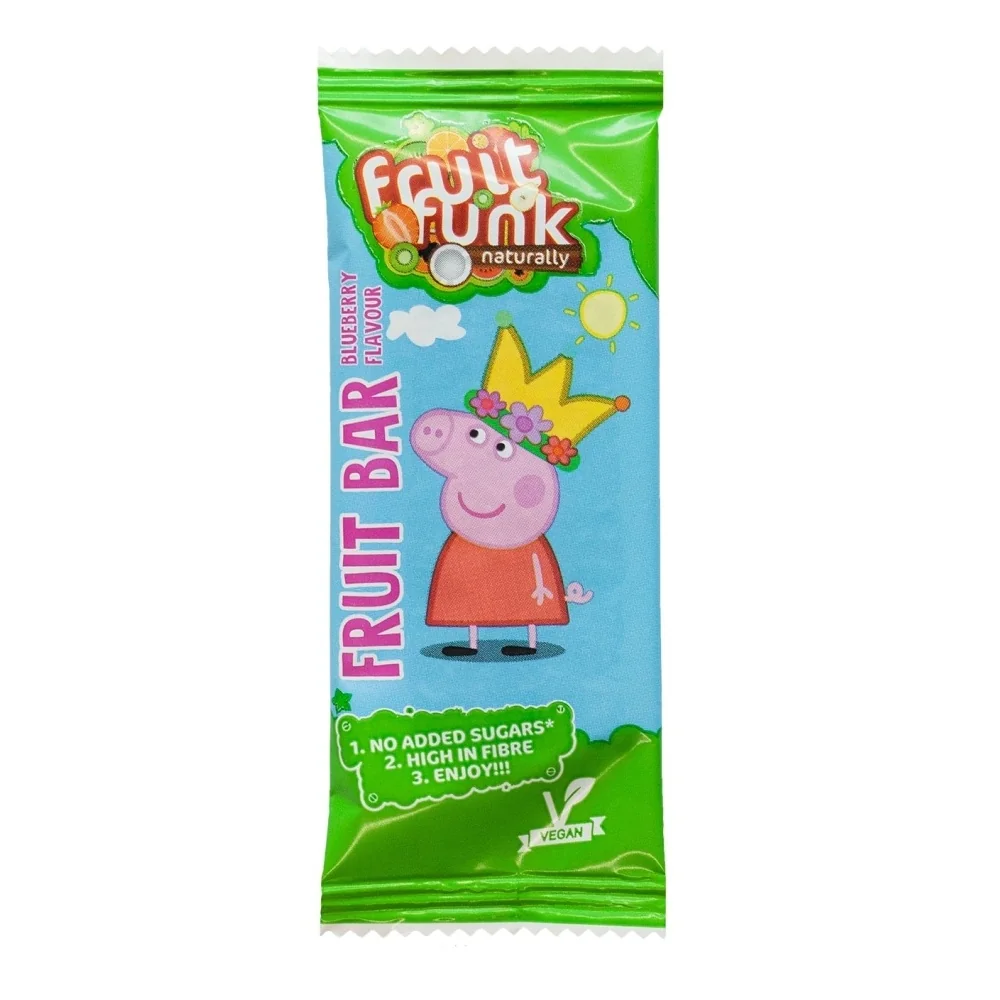 Fruitfunk Prasátko Pepa borůvková ovocná tyčinka 20 g