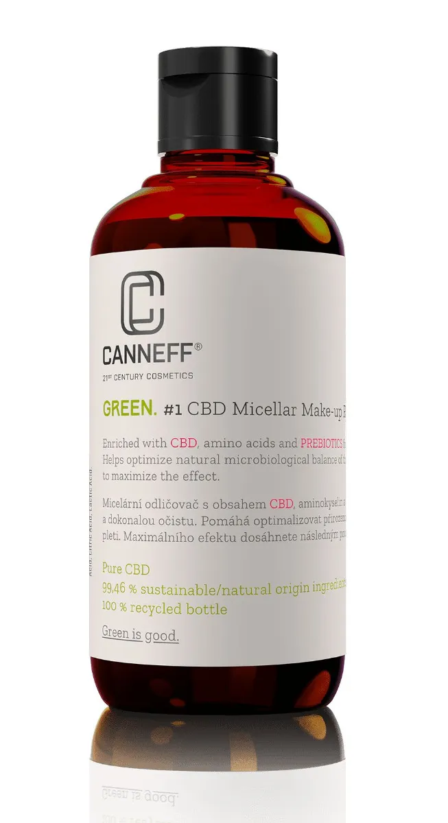 CANNEFF GREEN 1 CBD Micellar Make-up Remover