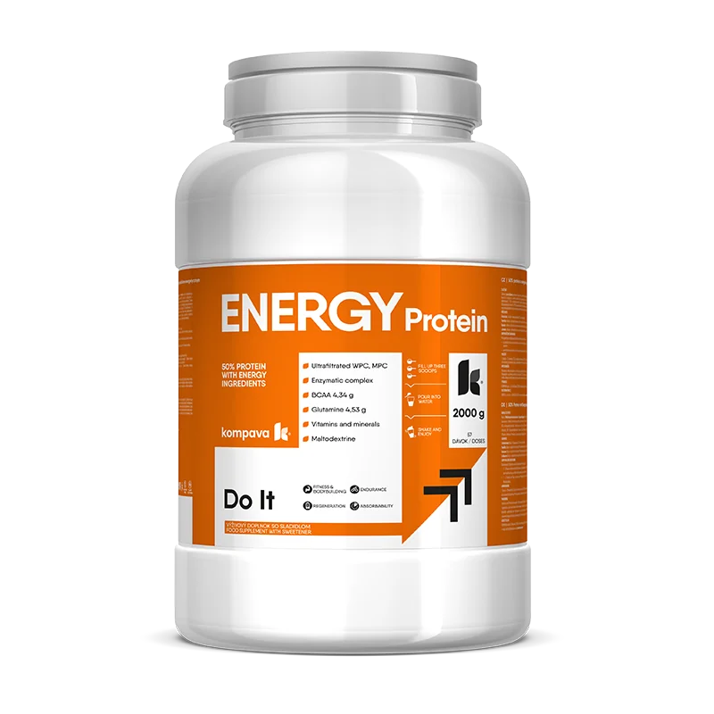 KOMPAVA ENERGY Protein 2000g ananas-kokos