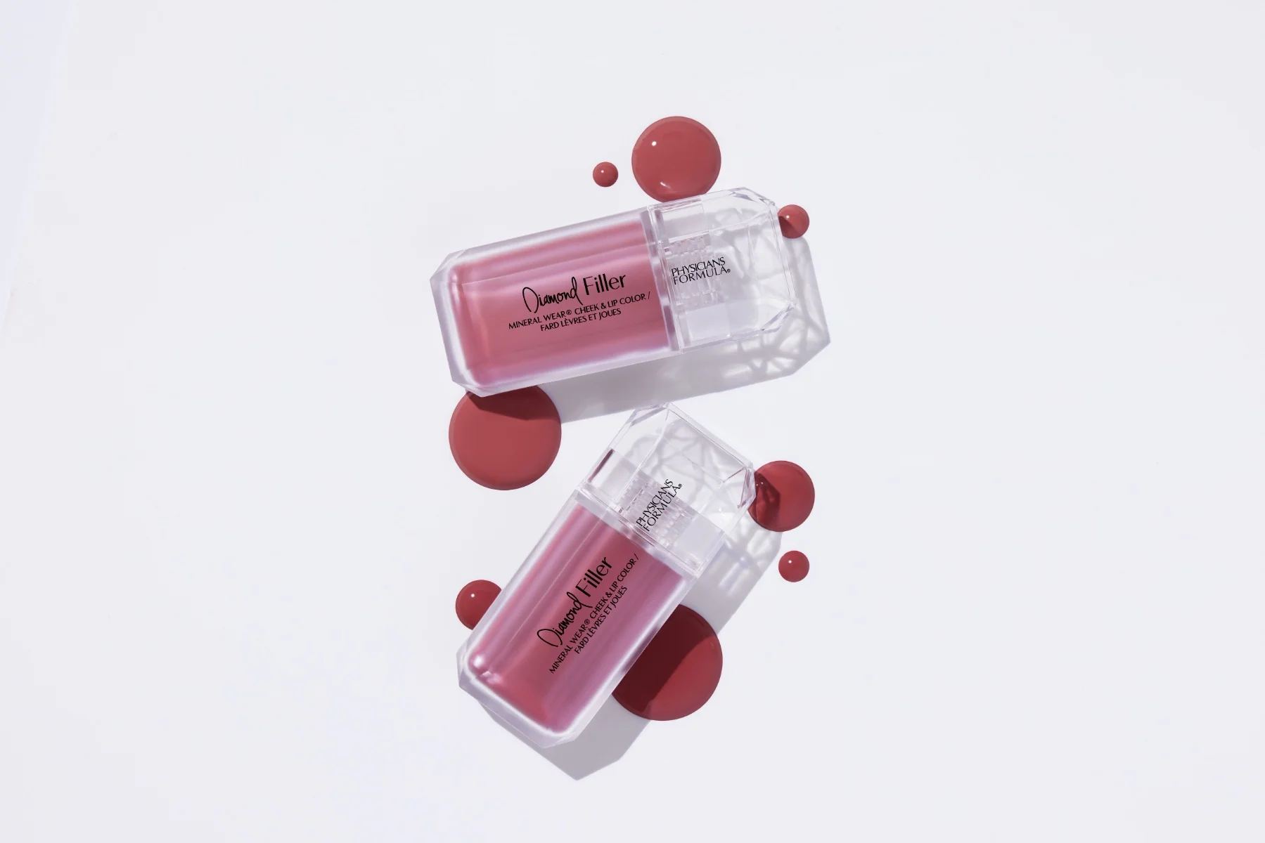 Physicians Formula Mineral Wear Diamond Filler Cheek and Lip Brilliant Peach multifunkční líčidlo 7,3 ml