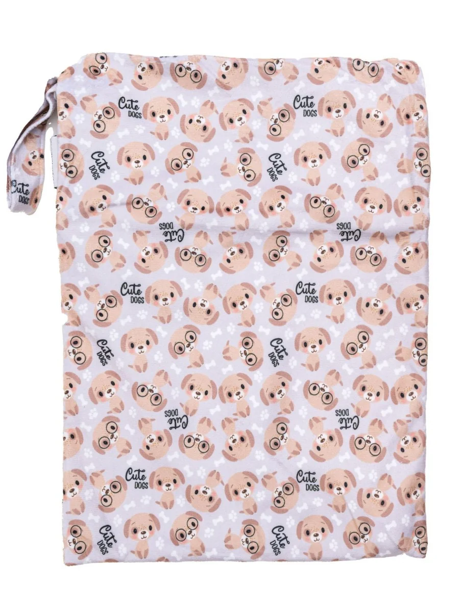 Bobánek Nepromokavá taška extra jemná normal 1 ks cute dogs