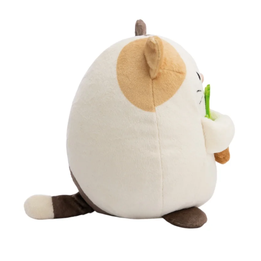 Nici Plyš MyMochi Kočička Angy 27 cm s kaktusem