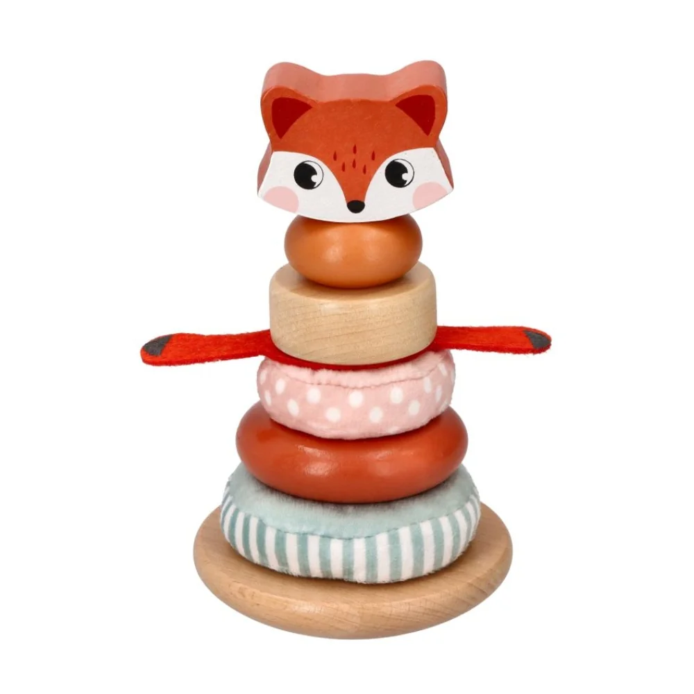 Adam Toys Dřevěná pyramida, Lišák