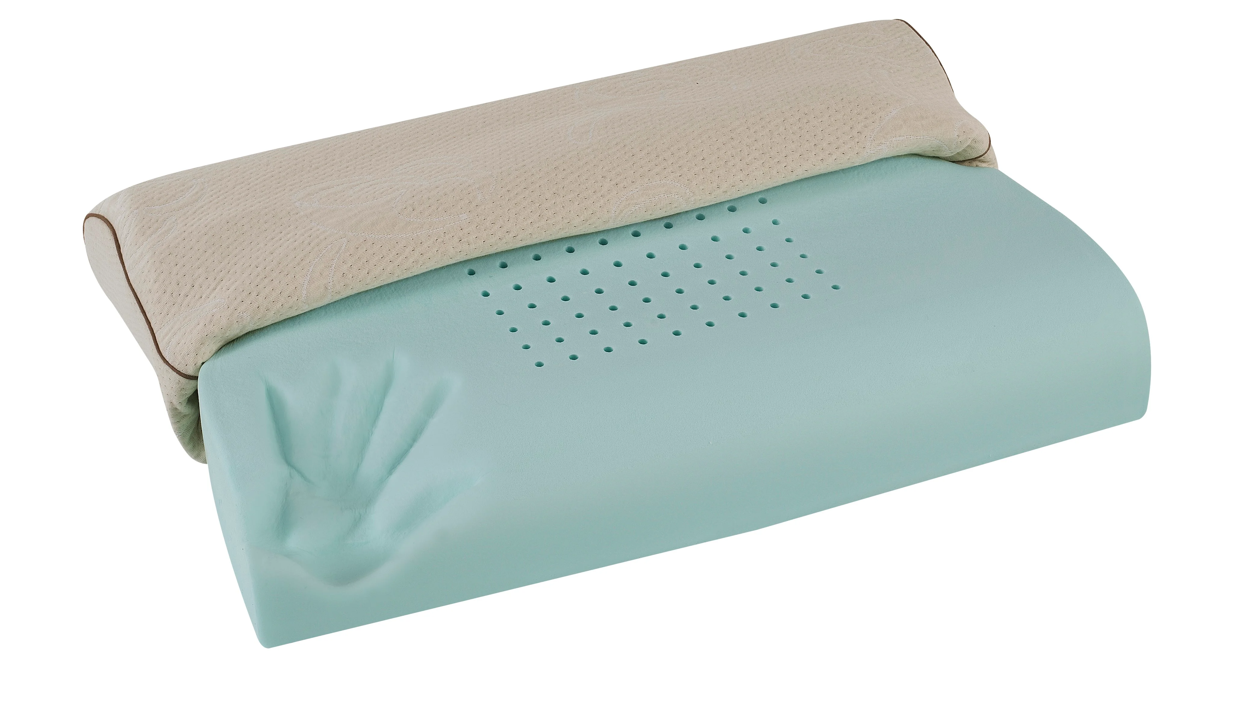 Magniflex Polštář Cotton Deluxe Wave 60x43x10/11cm