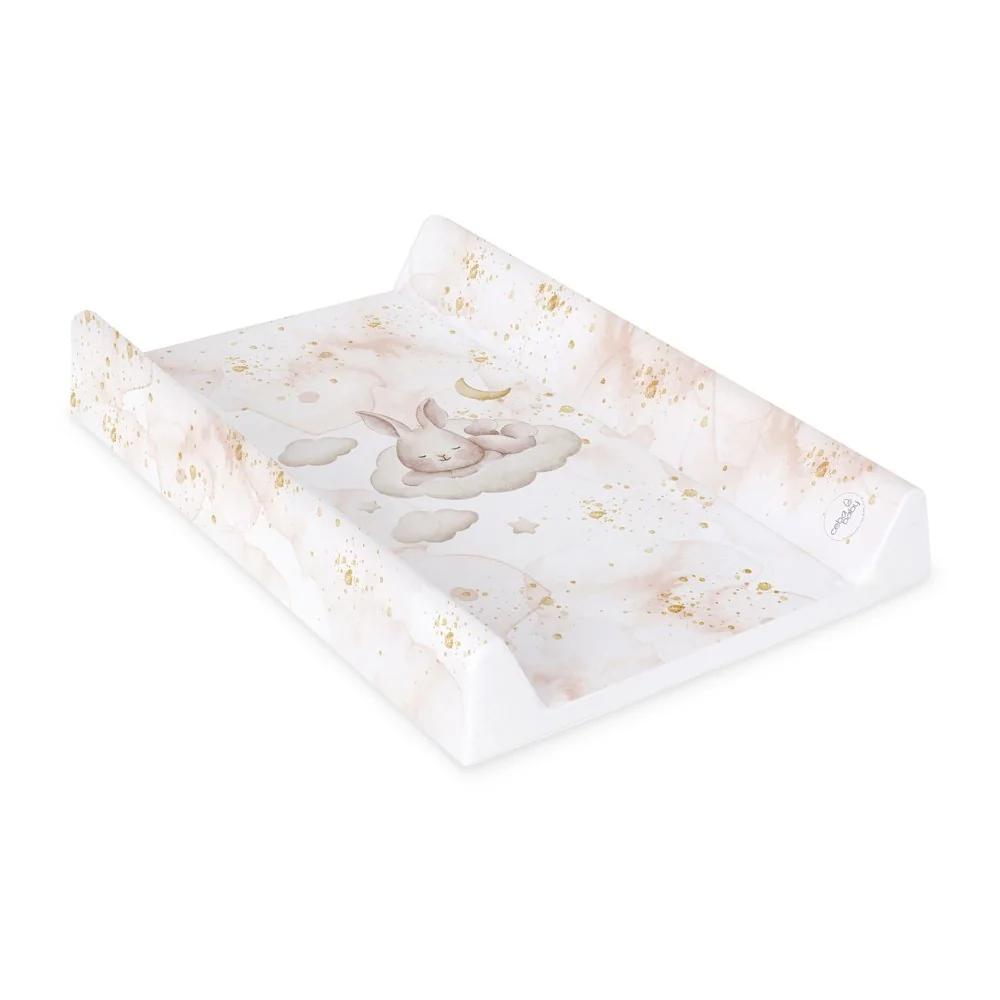 Ceba Podložka přebalovací 2-hranná s pevnou deskou (50x70) Ultra Light Sleepy Bunny