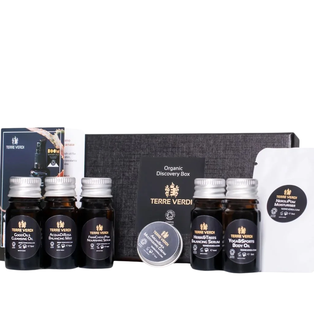 Terre Verdi Testovací a dárková sada bio kosmetiky, 30 ml