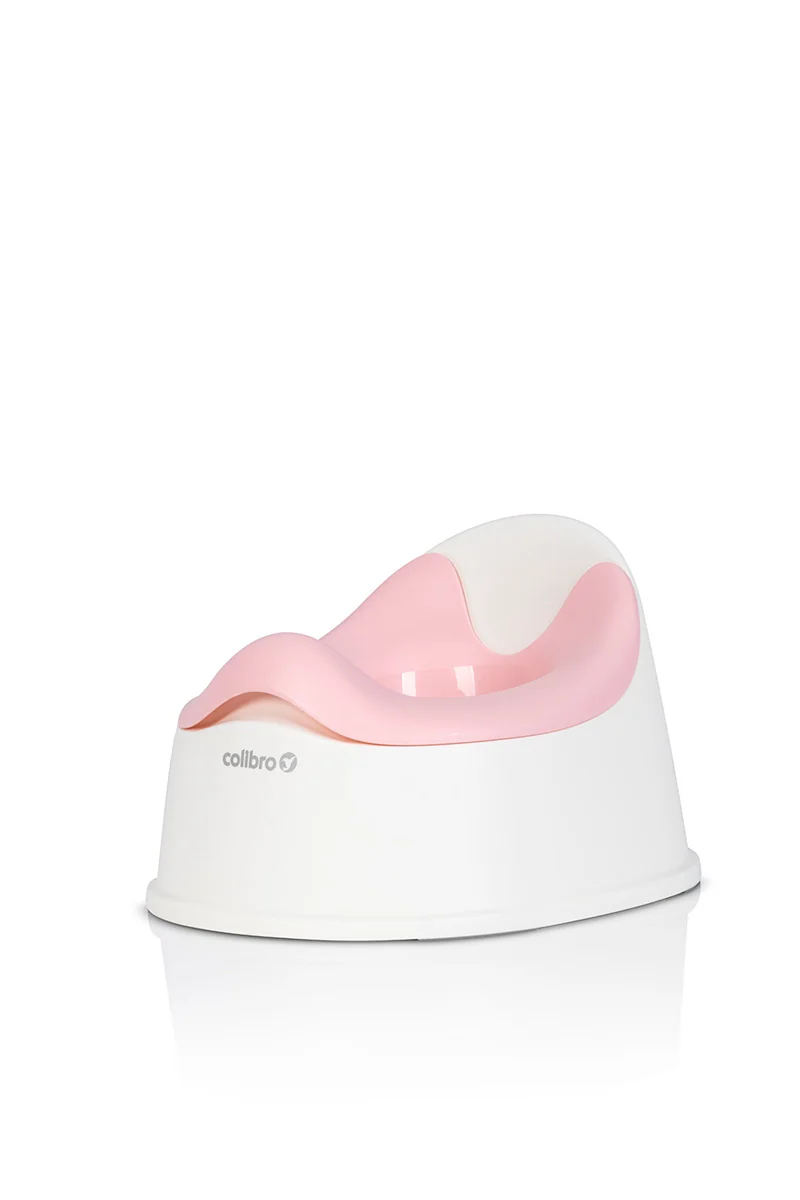 Colibro Dětský nočník, ergonomický Solo cool – růžový, bílý
