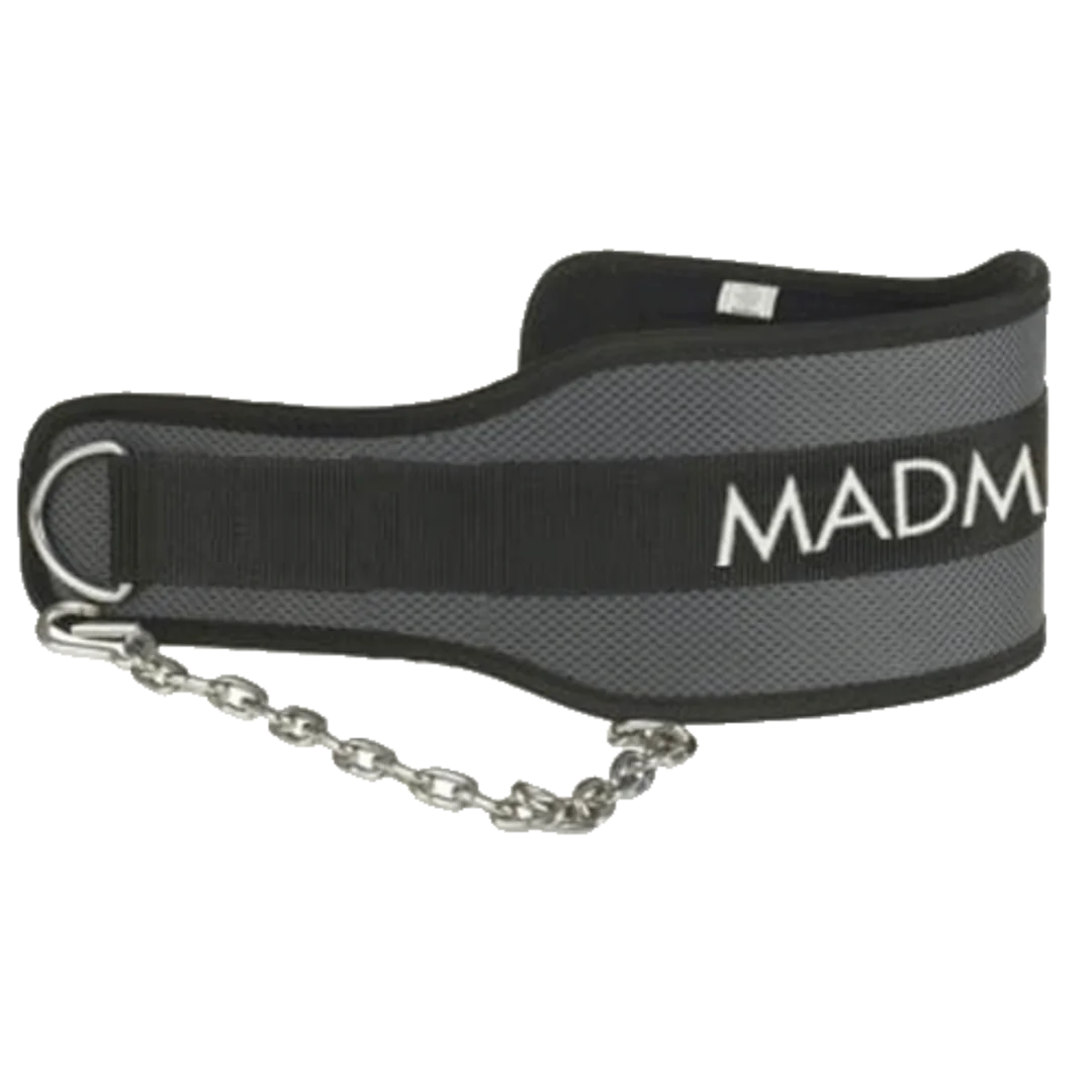 MadMax Syntetic Dip Belt MFA290 - šedý
