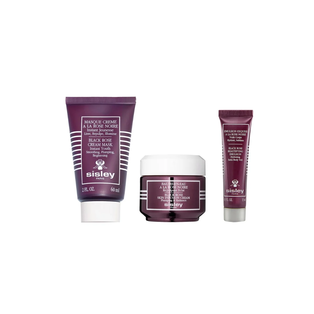 Sisley Black Rose Duo dárková sada 3 ks