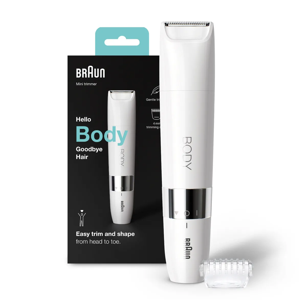 Braun Body Shaver BS1000 mini zastřihovač chloupků