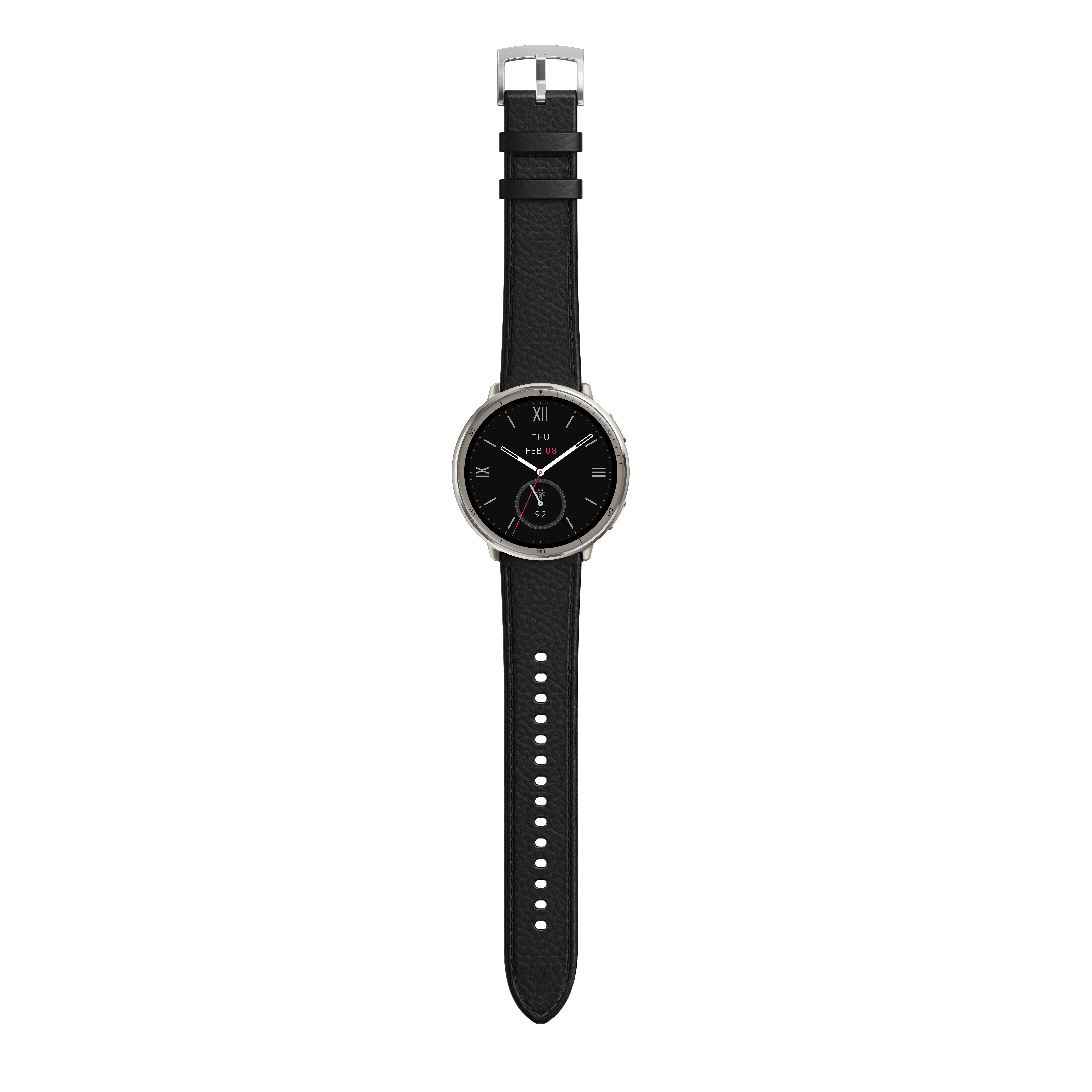 Amazfit Active 2 NFC Premium Round chytré hodinky černé