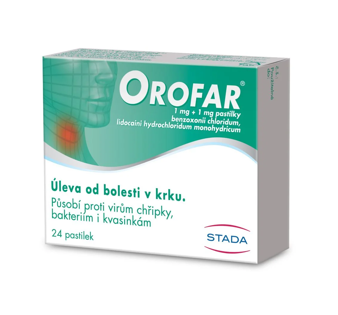 Orofar 24 pastilek