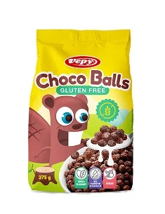 Vepy Choco Balls Snídaňové kuličky bez lepku 375 g