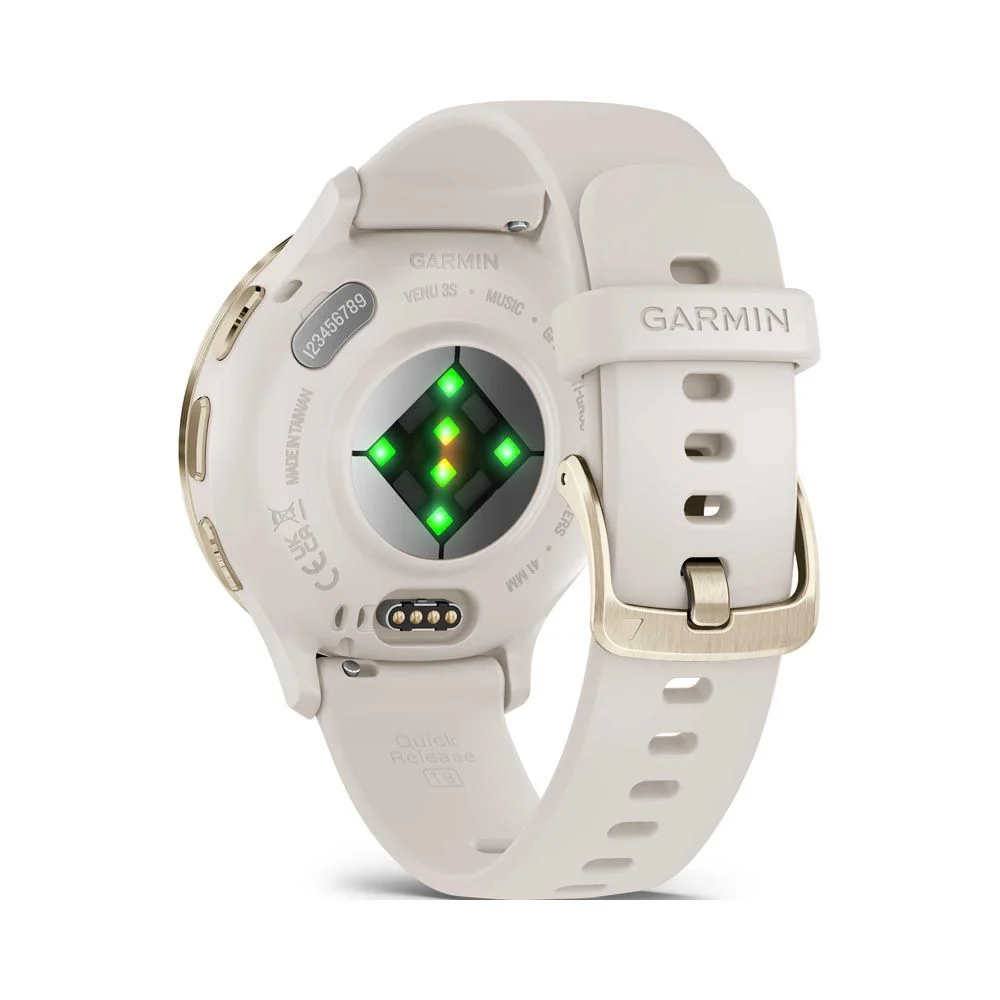 Garmin VENU 3S chytré hodinky Ivory/Soft Gold