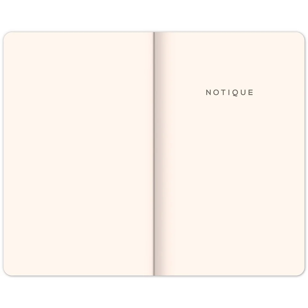 NOTIQUE Notes Lila, linkovaný 13 × 21 cm