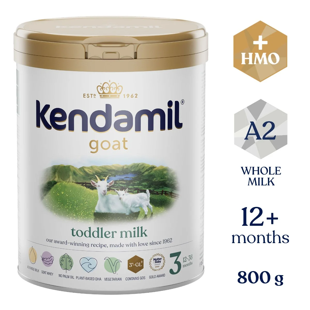 Kendamil Kozí batolecí mléko 3 800 g