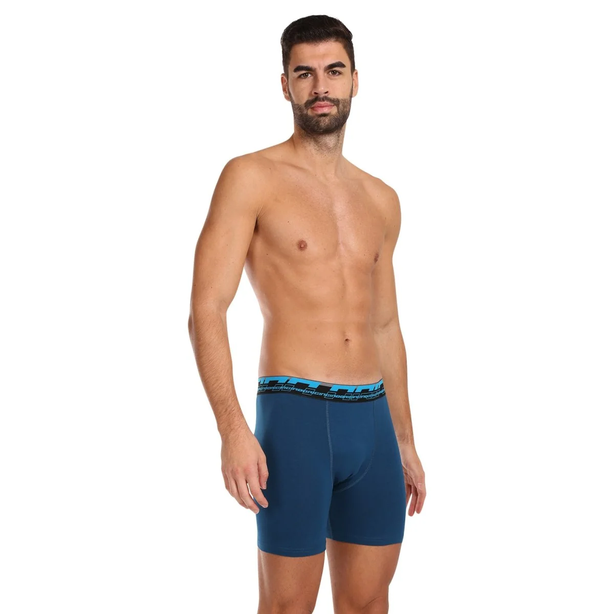 Gino Pánské boxerky modré (73120) M