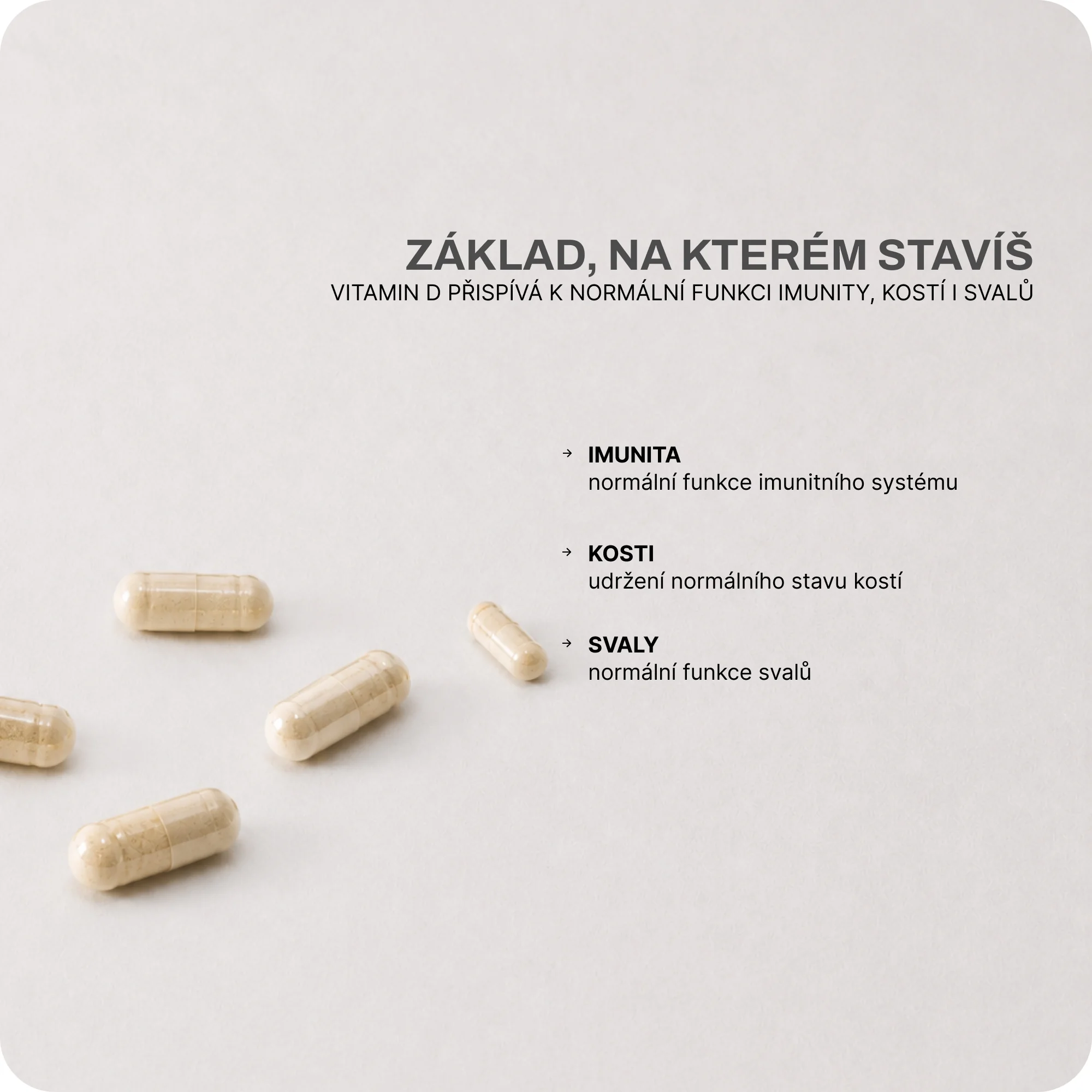Pulse Performance Vitamin D3+K2 60 kapslí