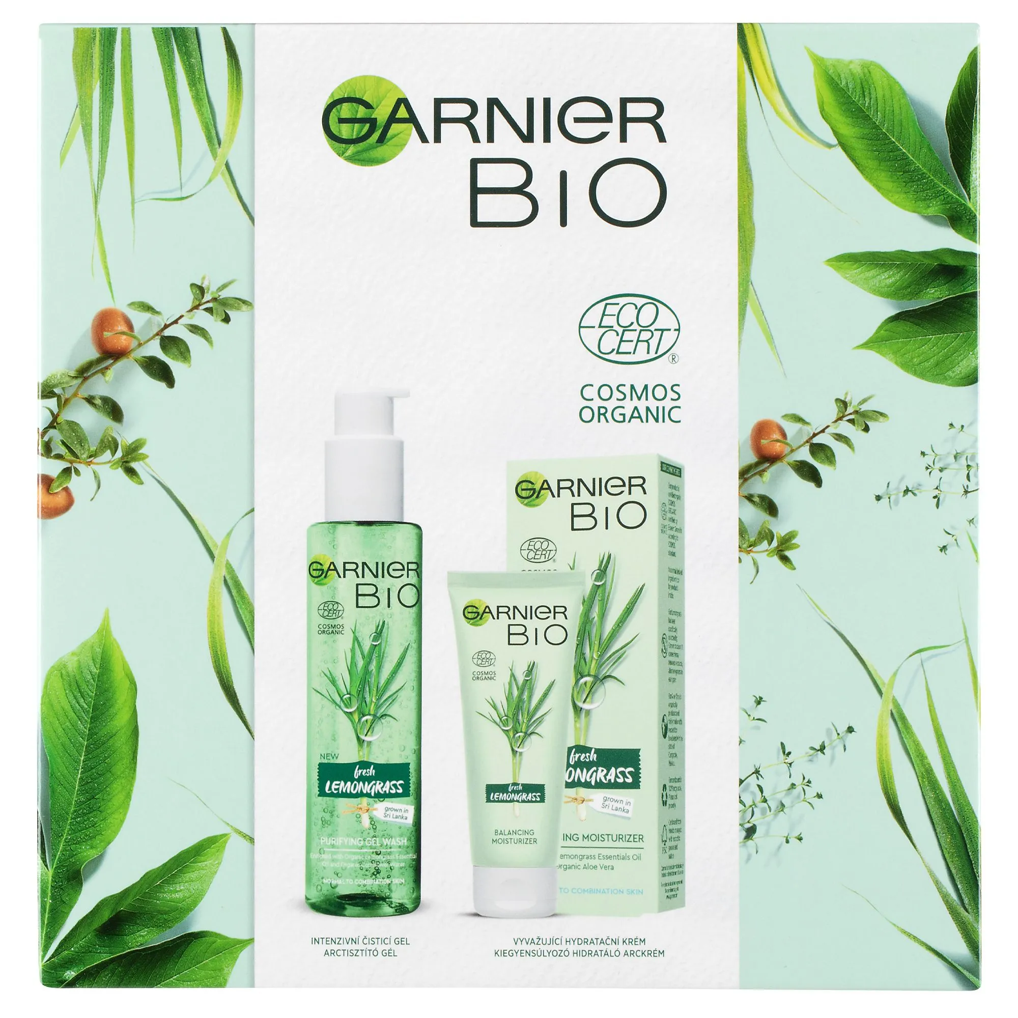 Garnier BIO Vánoční balíček Lemongrass 