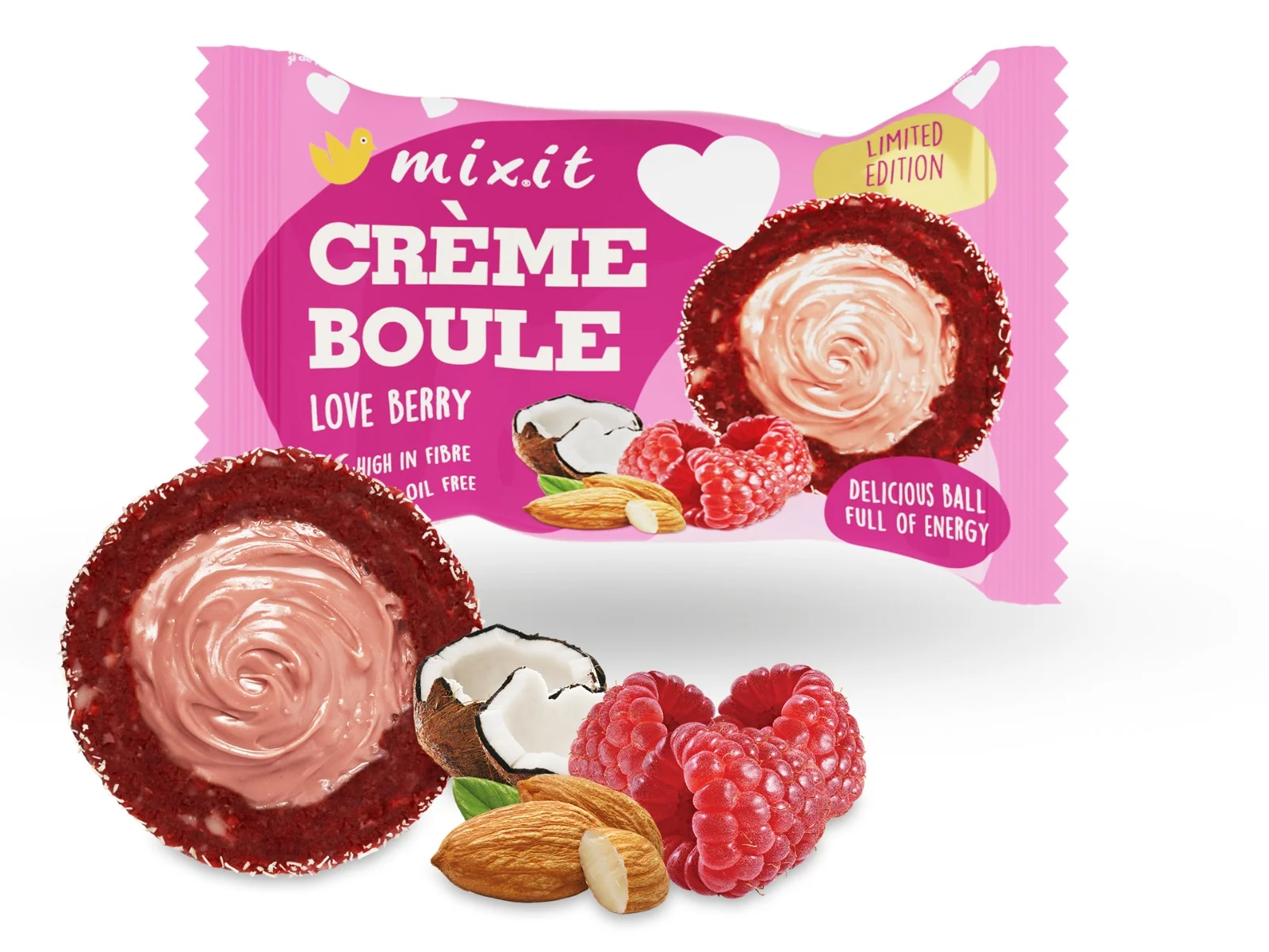 Mixit Crème Boule Love Berry 30 g