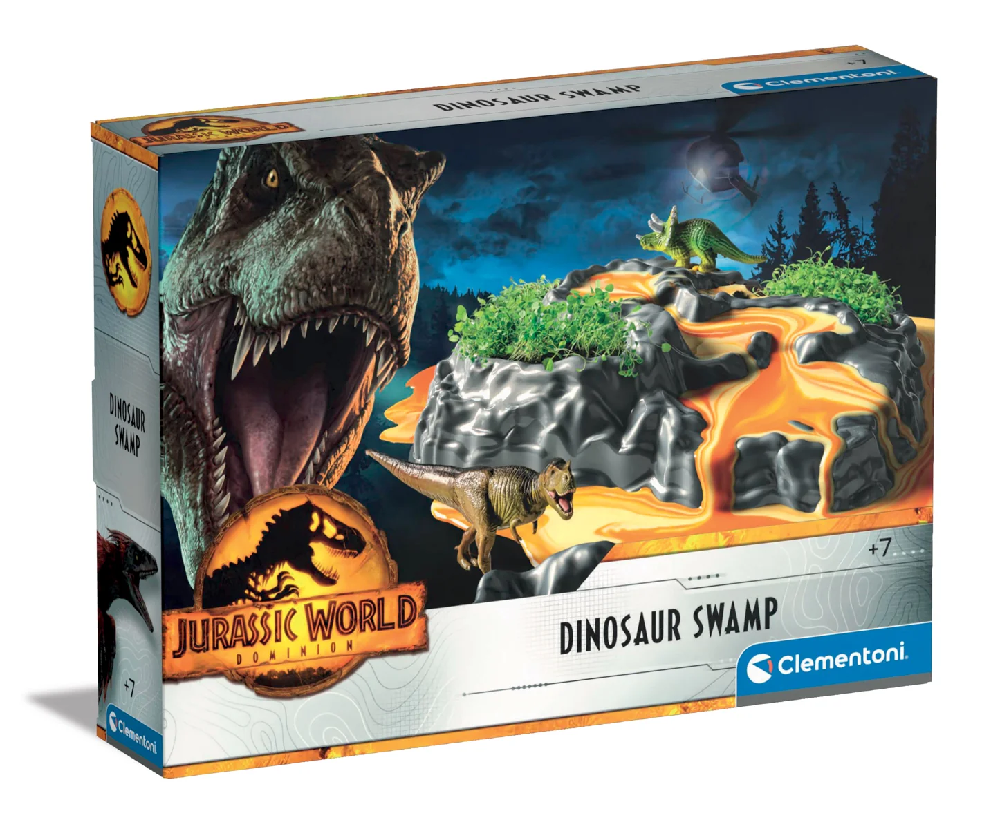 Clementoni Jurský svět 3 - Dinosauři v bažině
