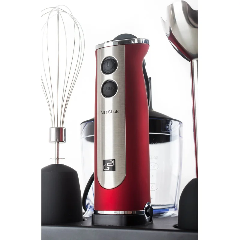 G21 Mixér VitalStick 800 W, Red/Black