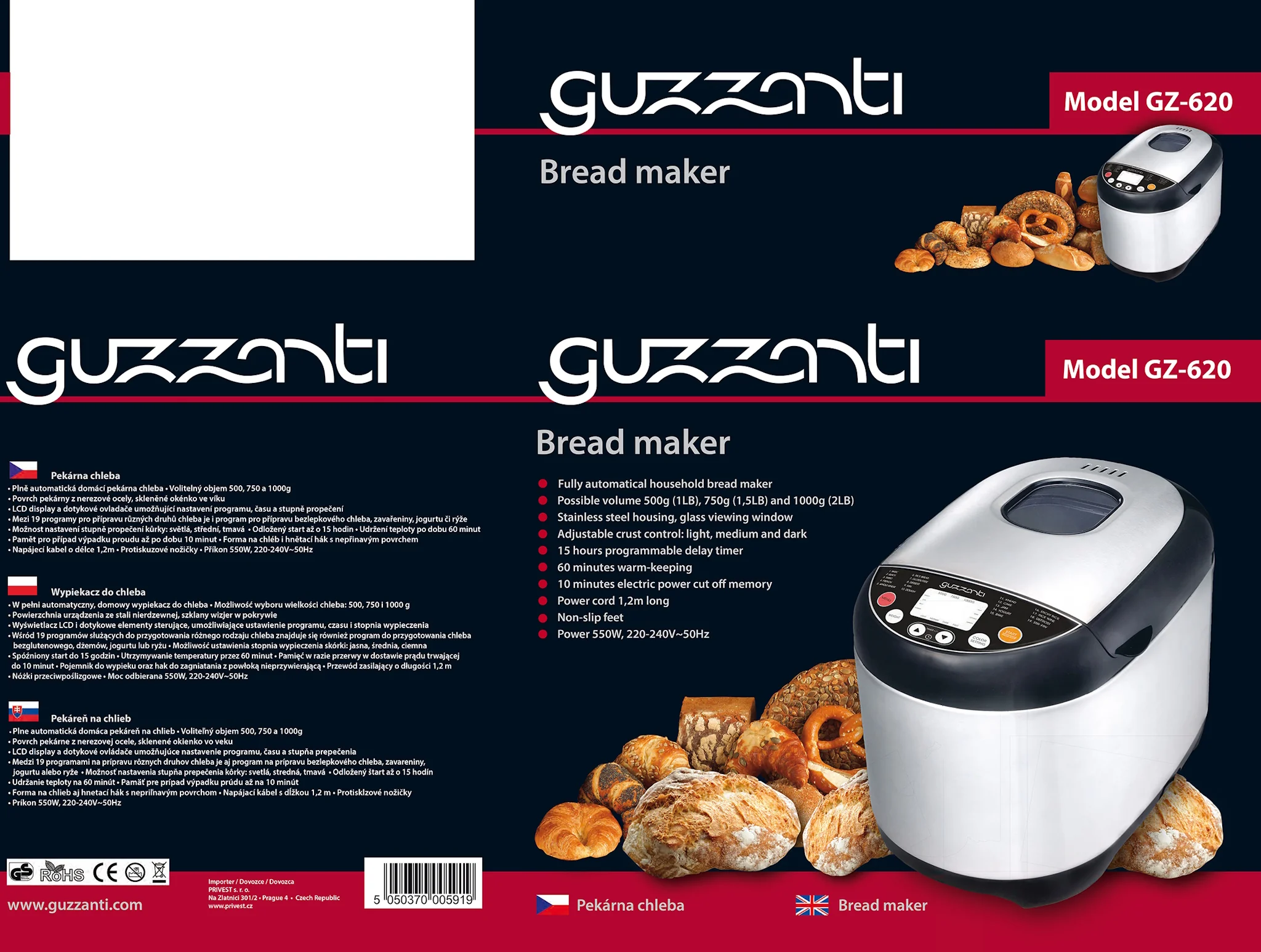 GUZZANTI GZ 620 
