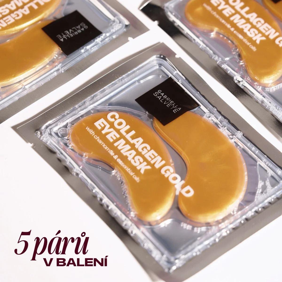 Gabriella Salvete Eye Collagen oční maska 5 párů
