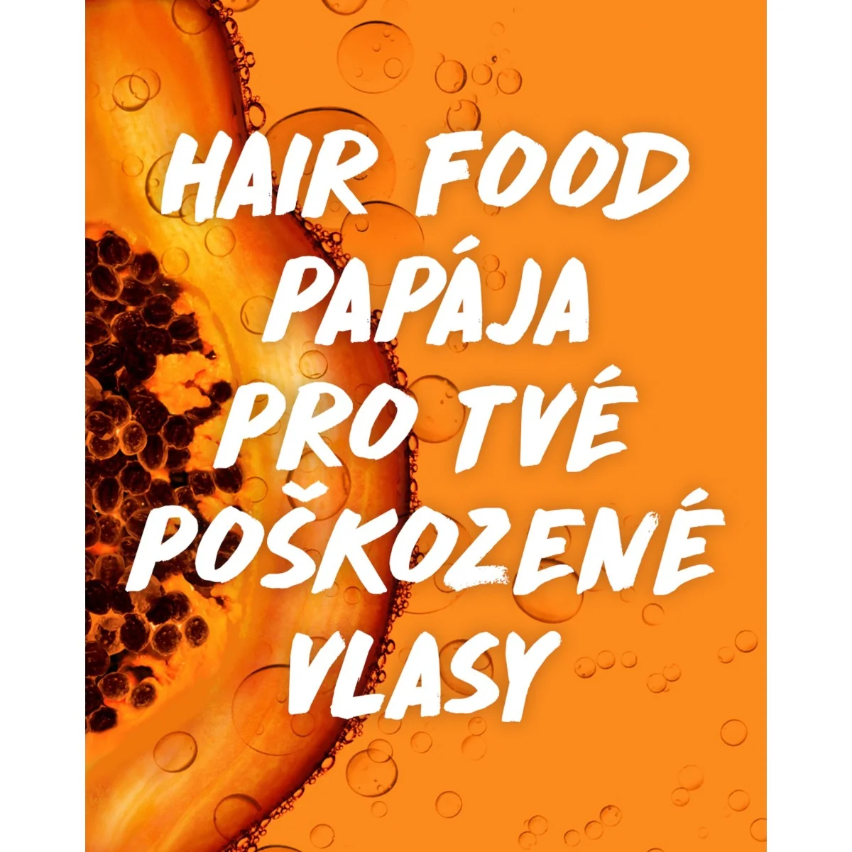 Garnier Fructis Hair Food Papaya 3v1 maska na vlasy 390 ml