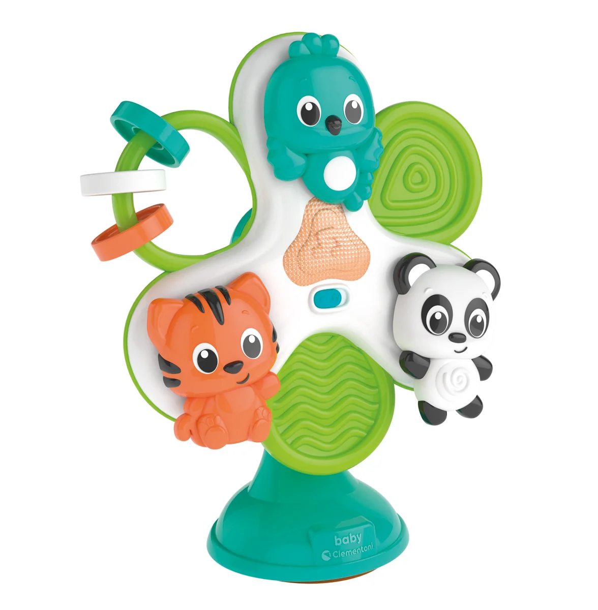Clementoni Clemmy baby - Interaktivní volant - kolotoč se zvířátky