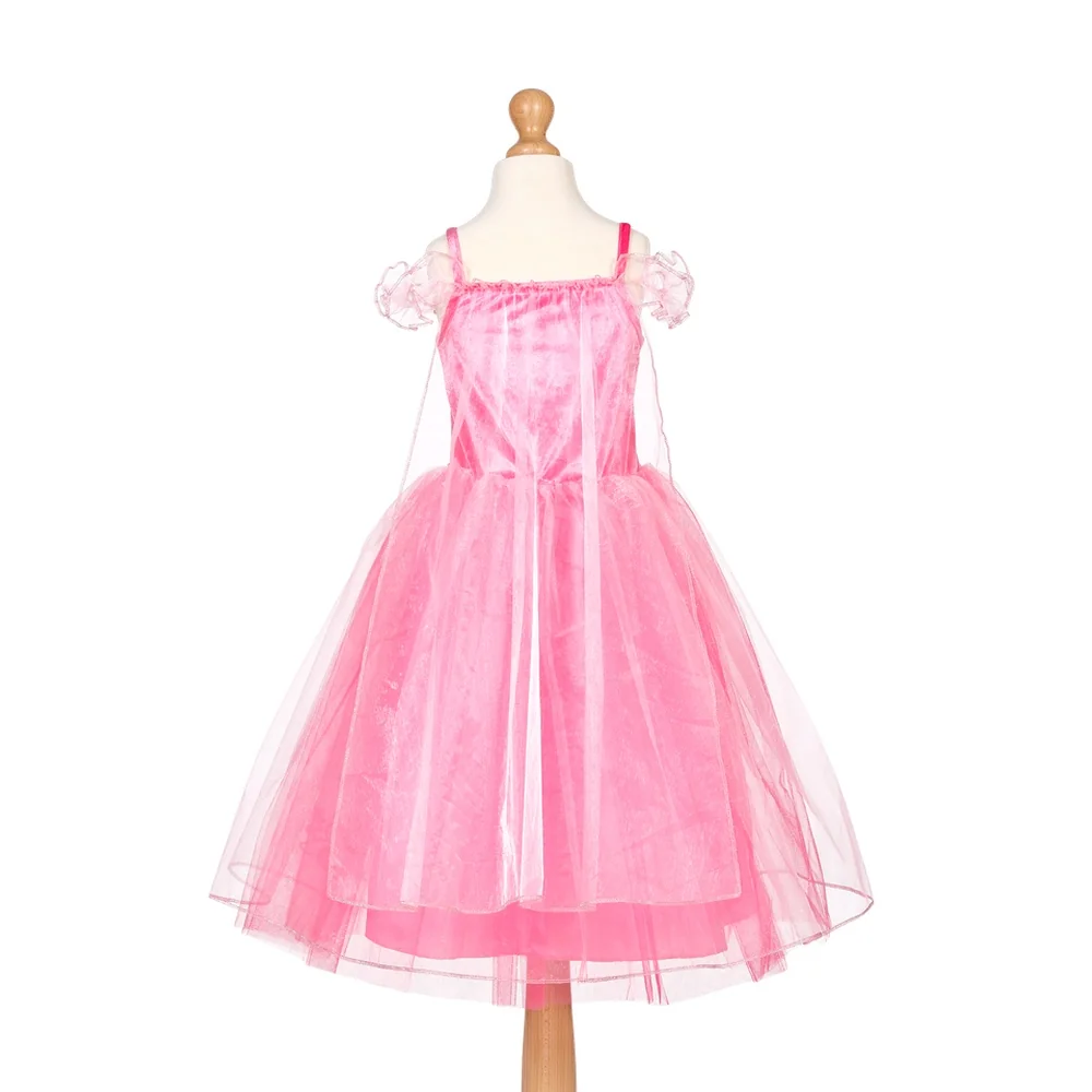 Souza! Dětský kostým princezny Rose se šperky - 5-7 let, 110-122 cm